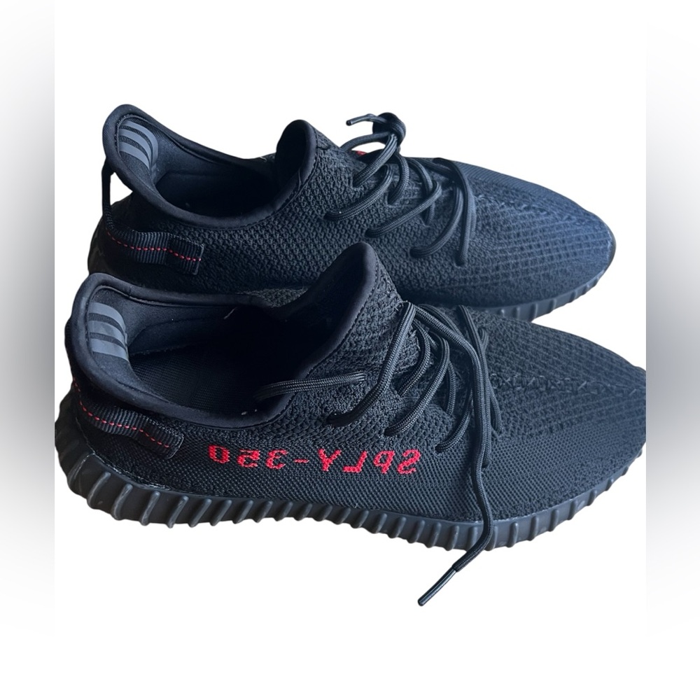 Adidas Yeezy 350 V2 Core Black Red 2017 Bred Boost Low SPLY